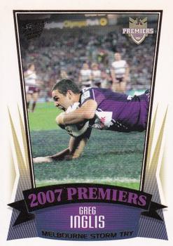 2007 Select Premiers Melbourne Storm #PC19 Greg Inglis Front